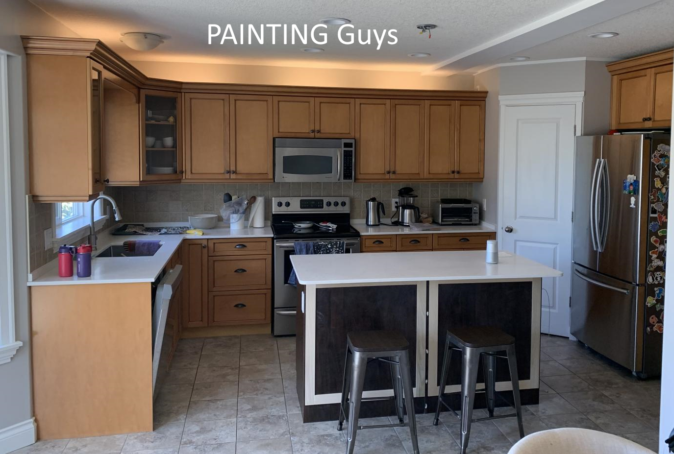 kitchen cabinet painting PAINTING Guys