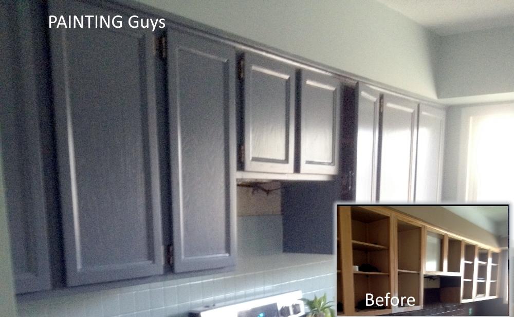 Grey kitchen cabinets - PAINTING Guys