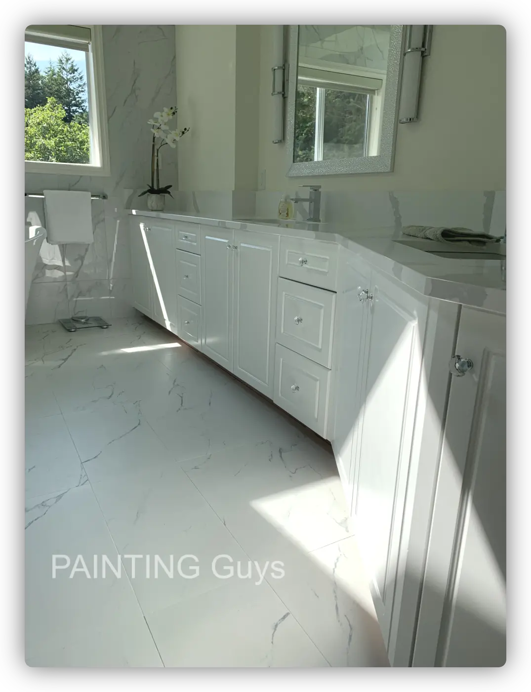 Thermofoil Bathroom Vanity Painting