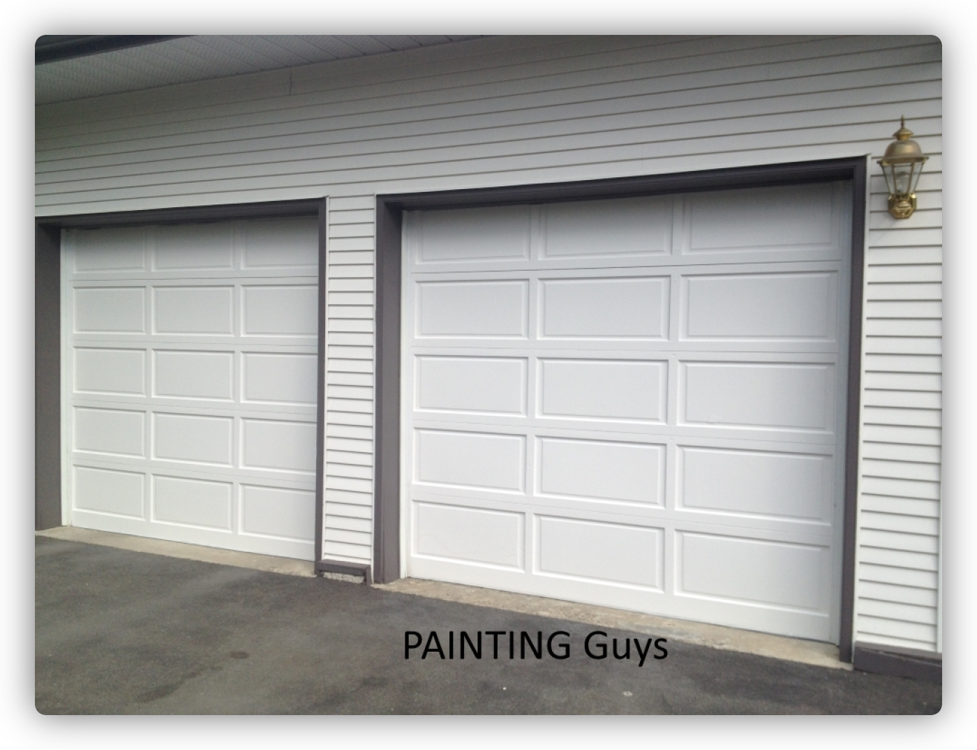 Painted Garage Doors 