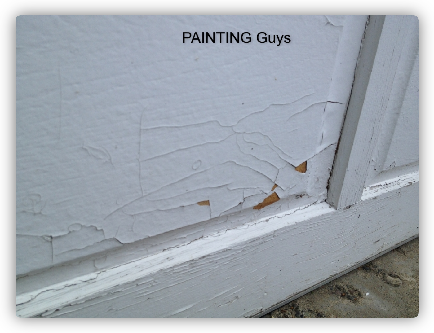 Before Painting Garage Doors 