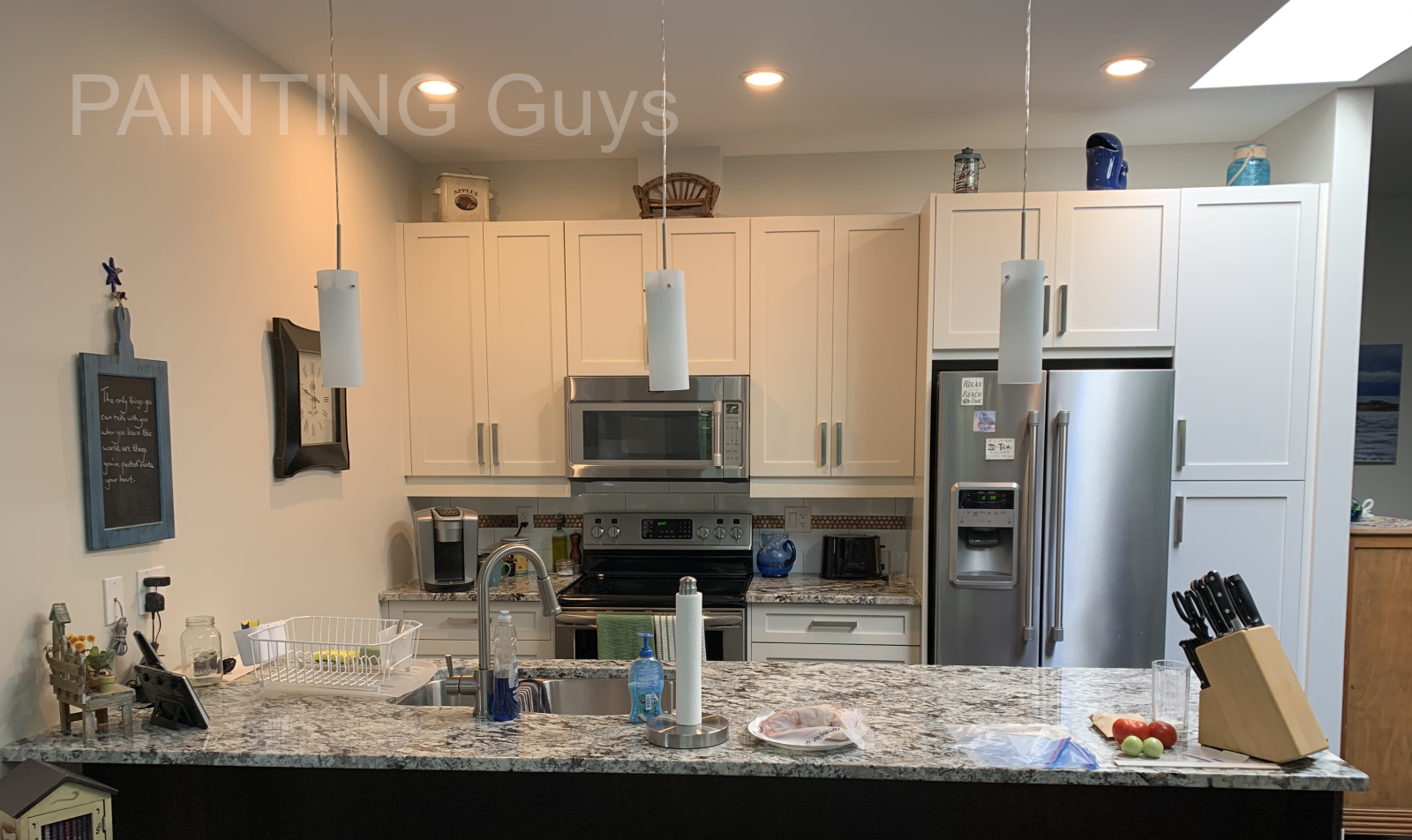 Kitchen Cabinet Painting, Parksville, BC: PAINTING Guys