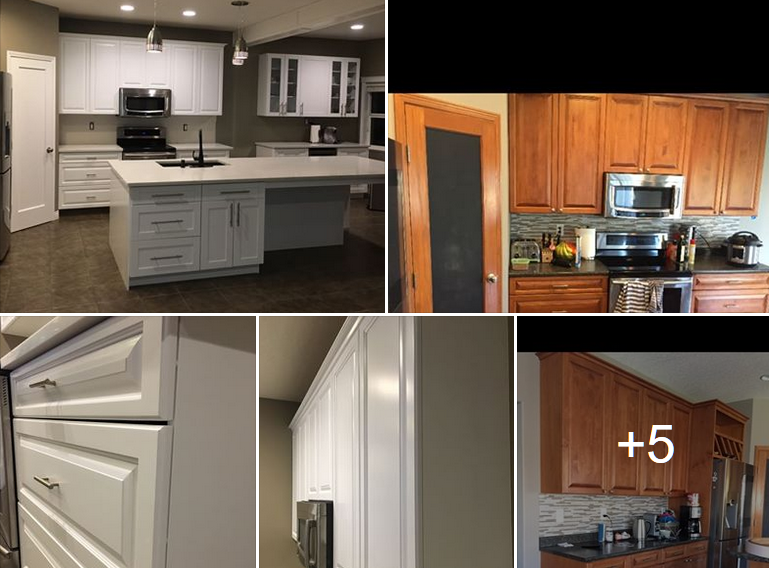Maple Cabinets Painting Guys, Kitchen Cabinet Refacing Nanaimo Bc Canada