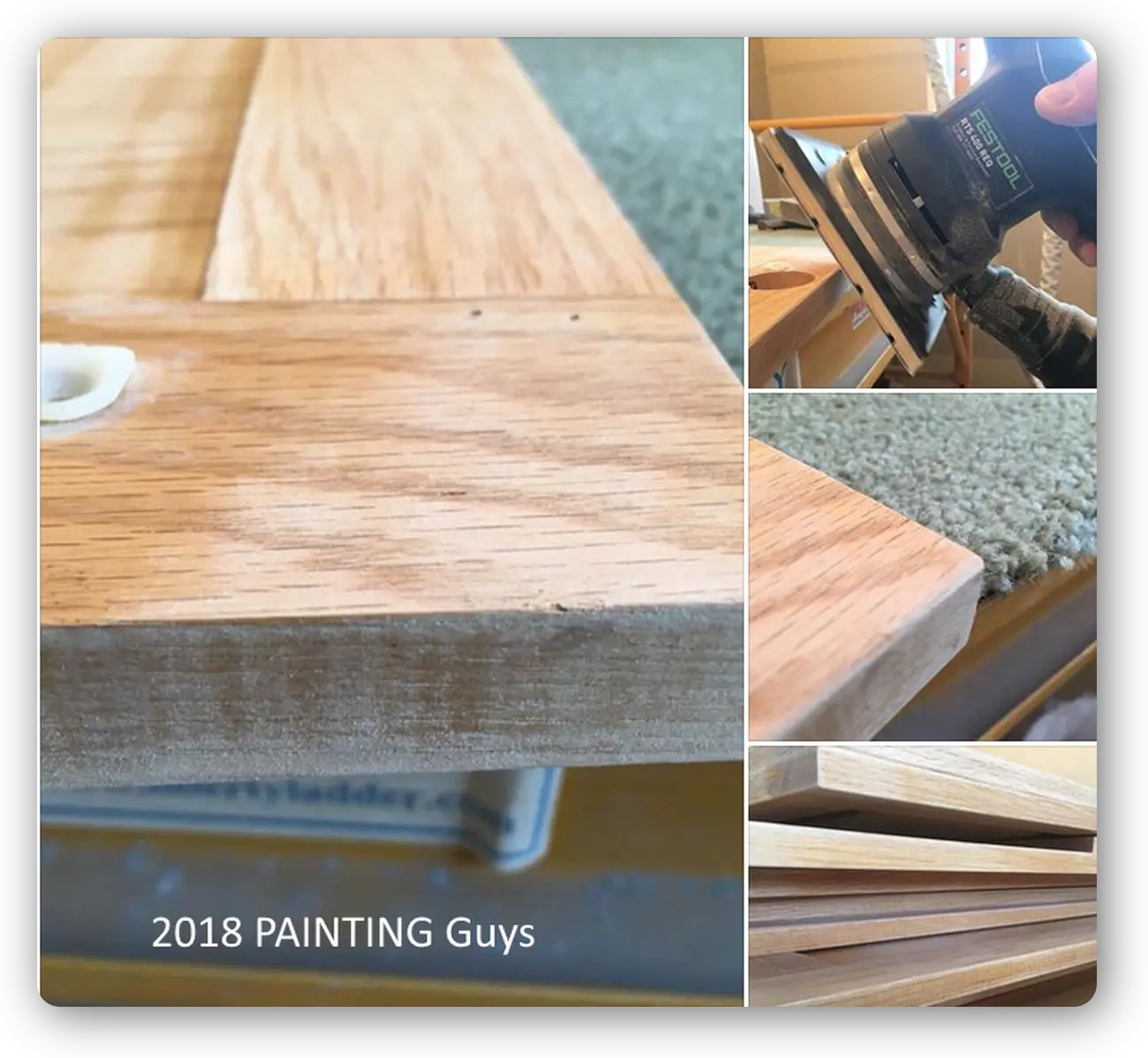 Beveling edges of wood helps paint wrap around the wood