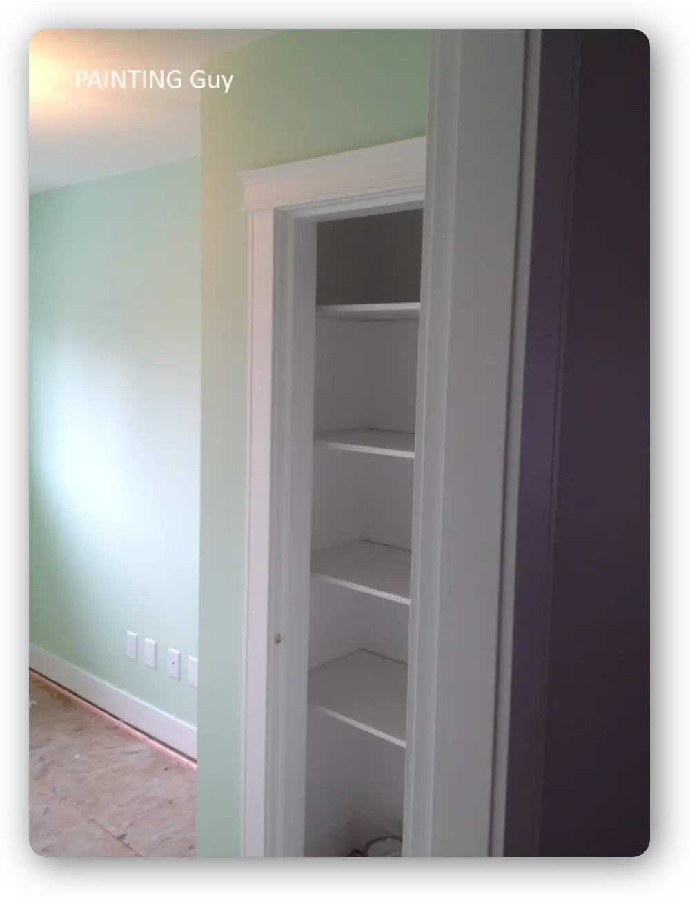 Painting Closets White