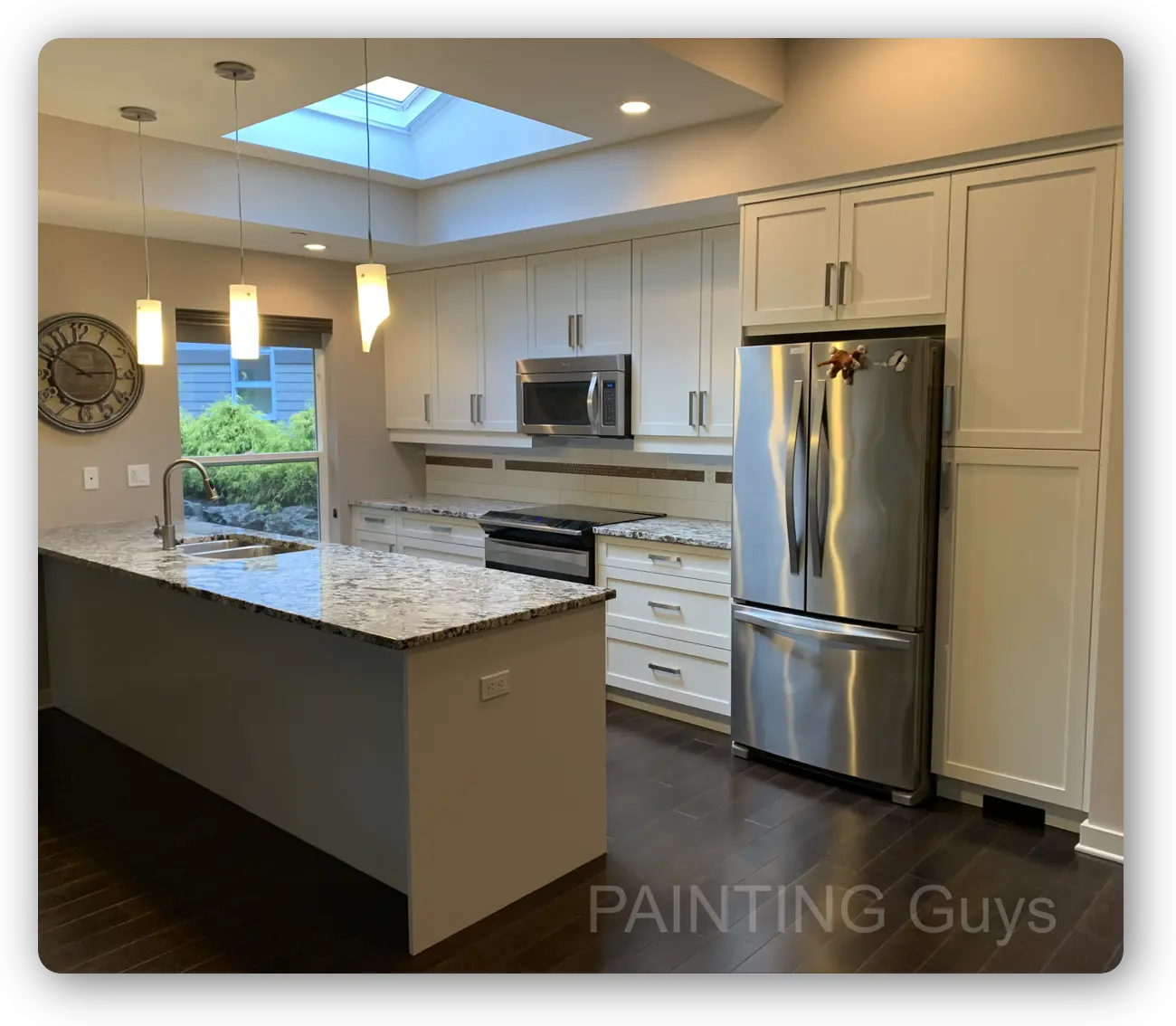 Classic Gray kitchen cabinets