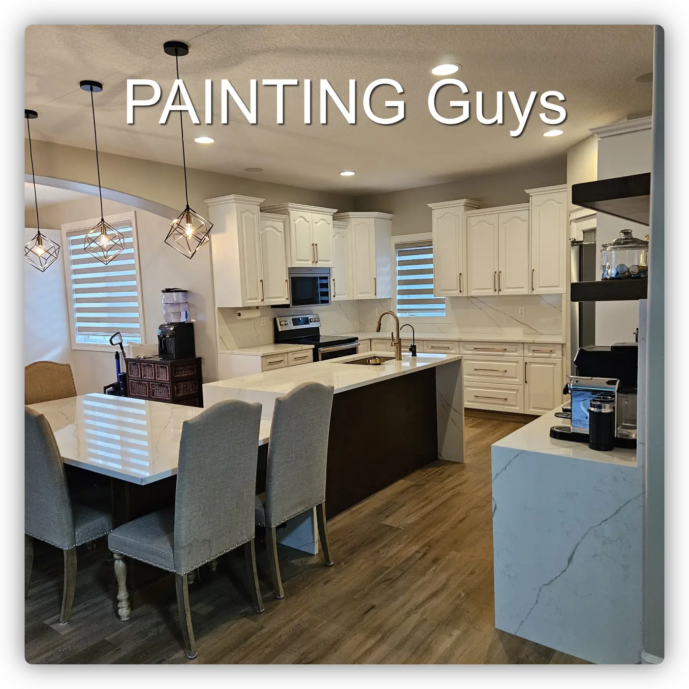 Kitchen cabinet painting