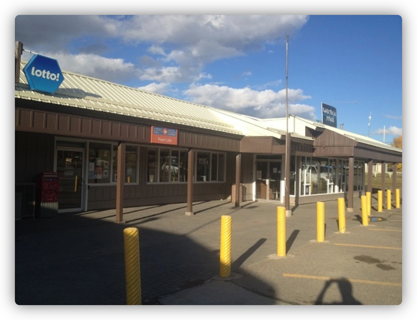 Fraser Lake Mall - Painting The Post Office